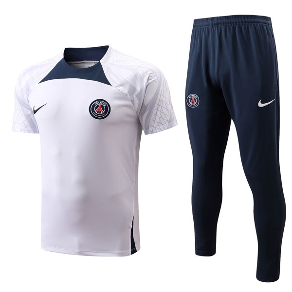 Trikot PSG Komplett-Set 2022-2023 Weiß